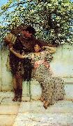 Alma Tadema Promise of Spring Sweden oil painting artist
